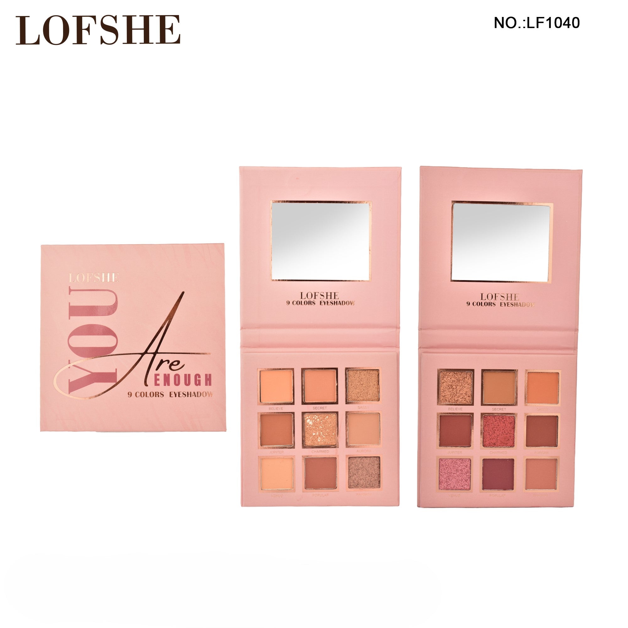 LOFSHE Paleta de Maquillaje,  Sombra de Ojos 9 Colores