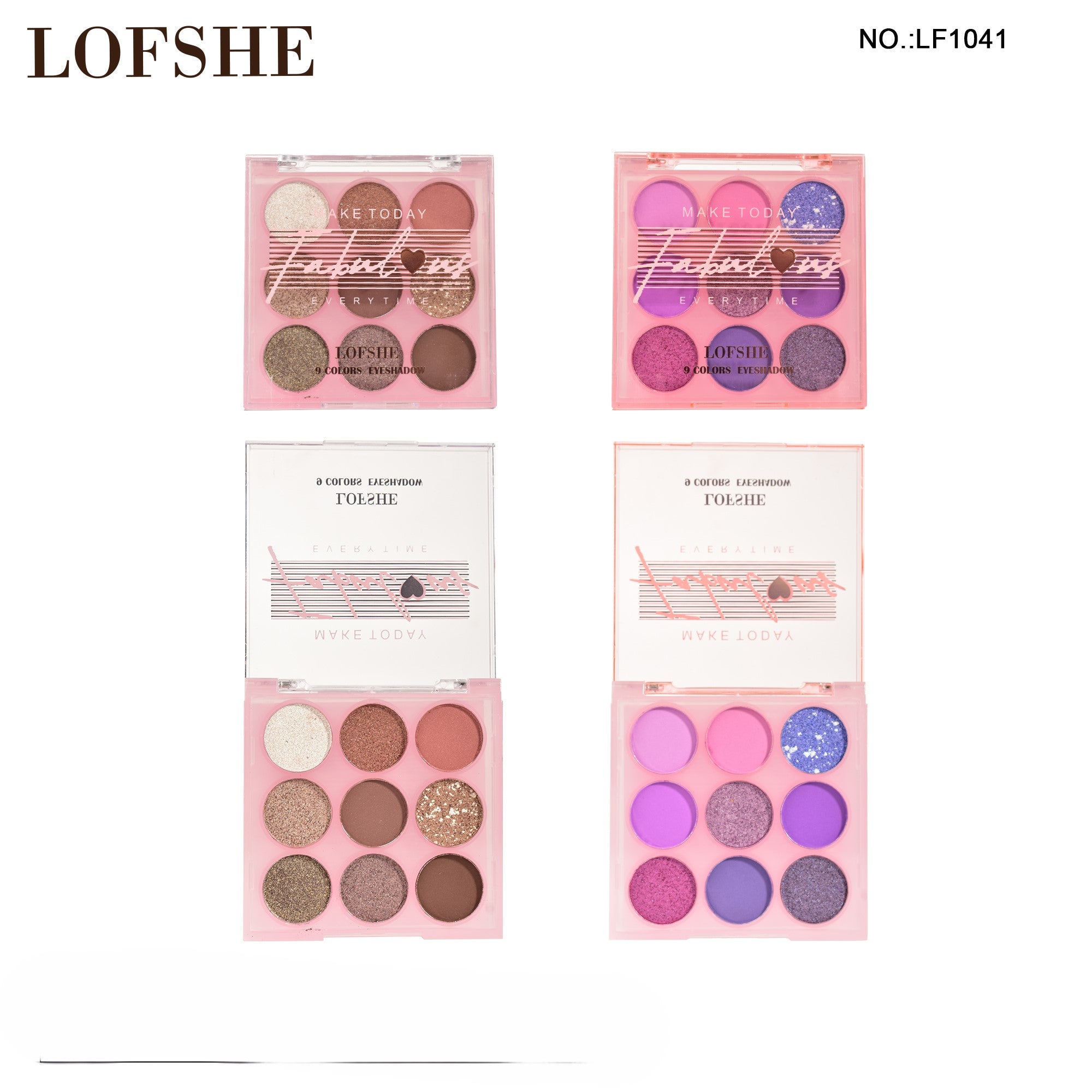 LOFSHE Paleta de Maquillaje,  Sombra de Ojos 9 Colores