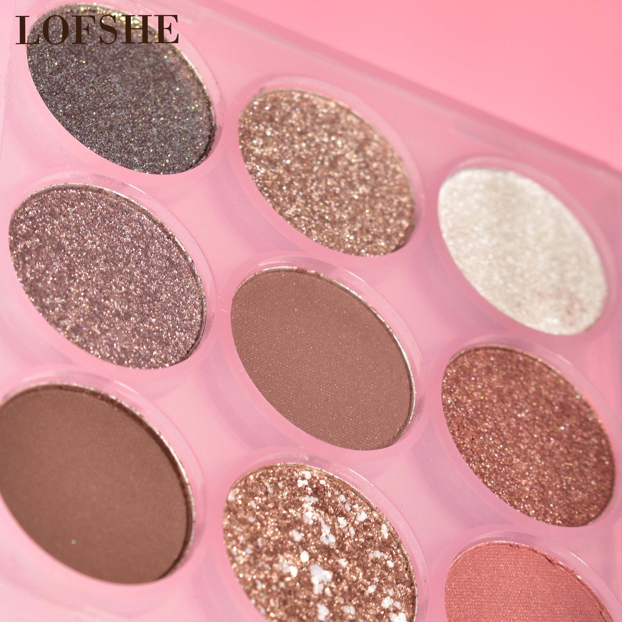 LOFSHE Paleta de Maquillaje,  Sombra de Ojos 9 Colores