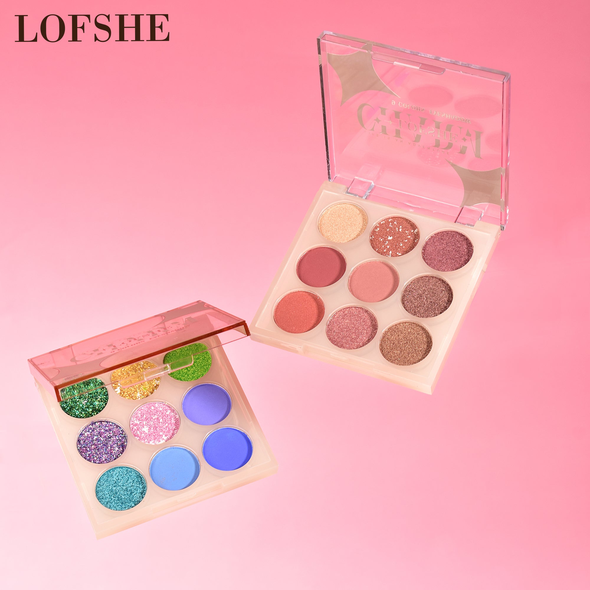LOFSHE Paleta de Maquillaje,  Sombra de Ojos 9 Colores