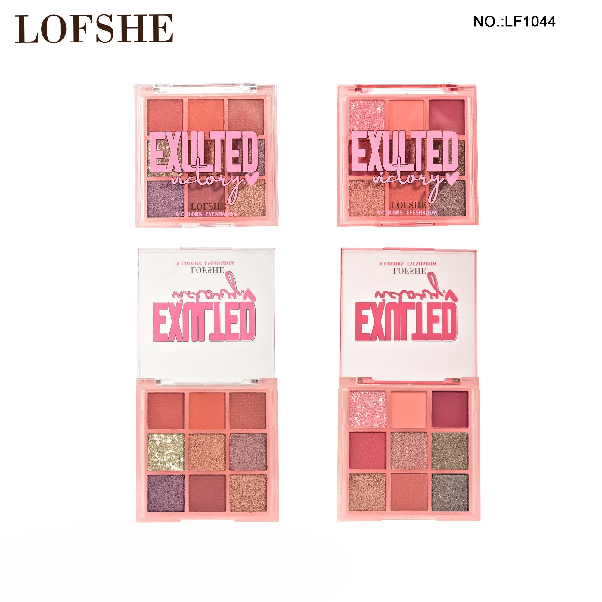 LOFSHE Paleta de Maquillaje,  Sombra de Ojos 9 Colores