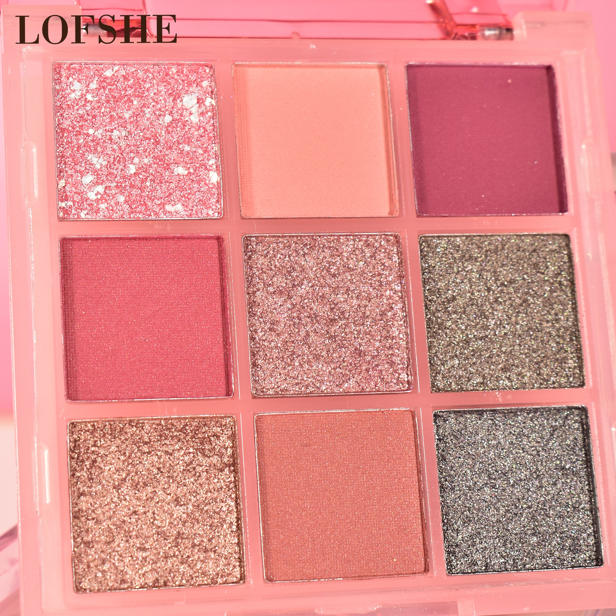 LOFSHE Paleta de Maquillaje,  Sombra de Ojos 9 Colores