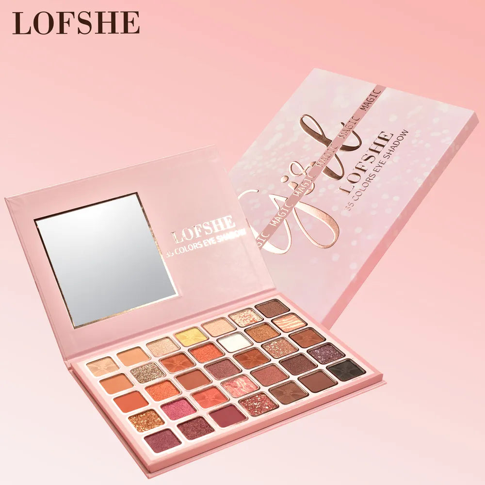 LOFSHE Paleta de Sombra de Ojos de 35 Tonos