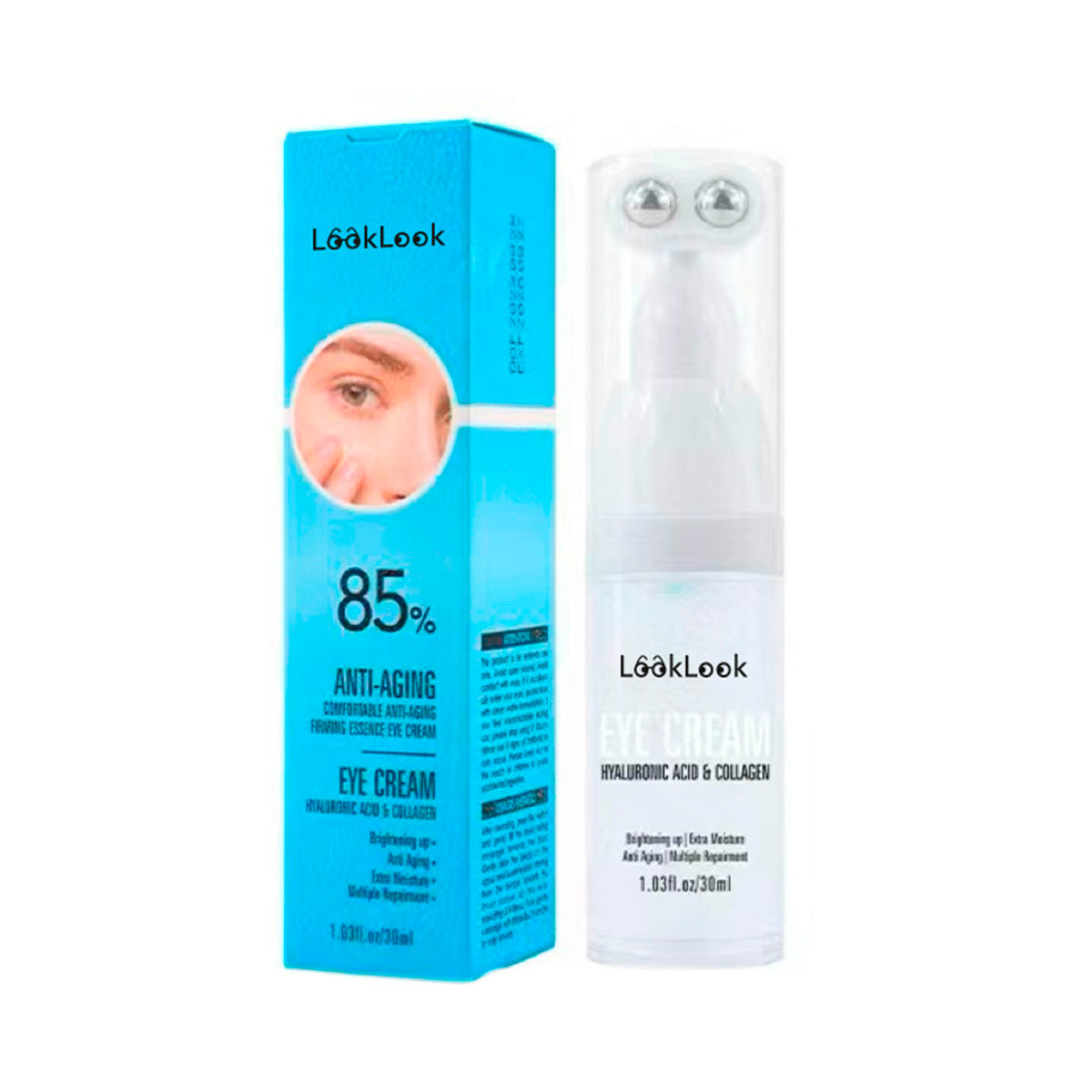Serum Facial Anti-Edad con Ácido Hialurónico y Colágeno