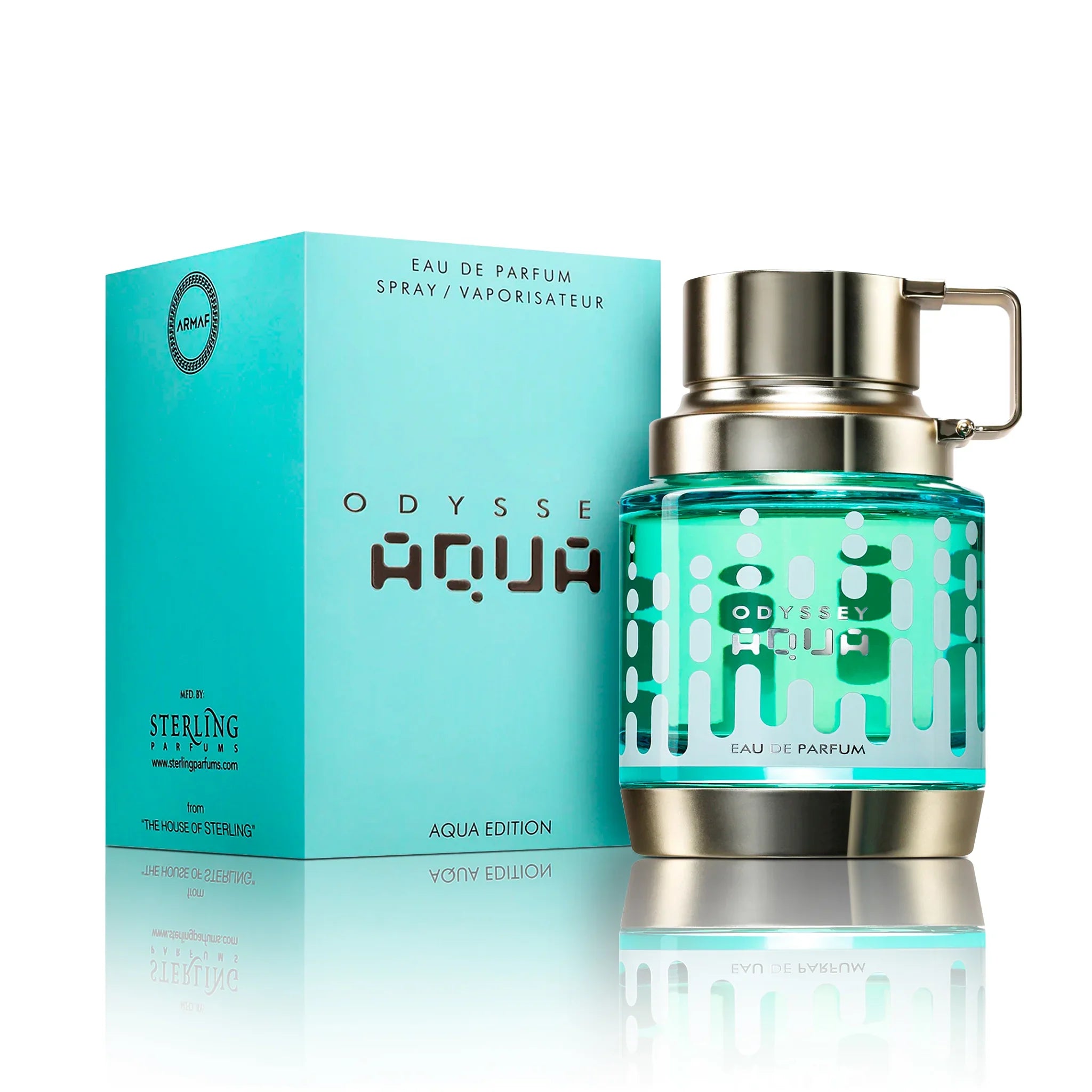 Eau de Parfum Odyssey Aqua 100 ml, Perfume Árabe para Hombres. Larga Duración