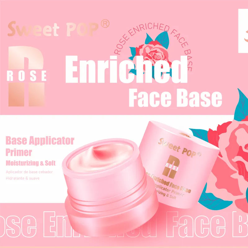 Primer con Esencia de Rosa Textura Crema Ligera