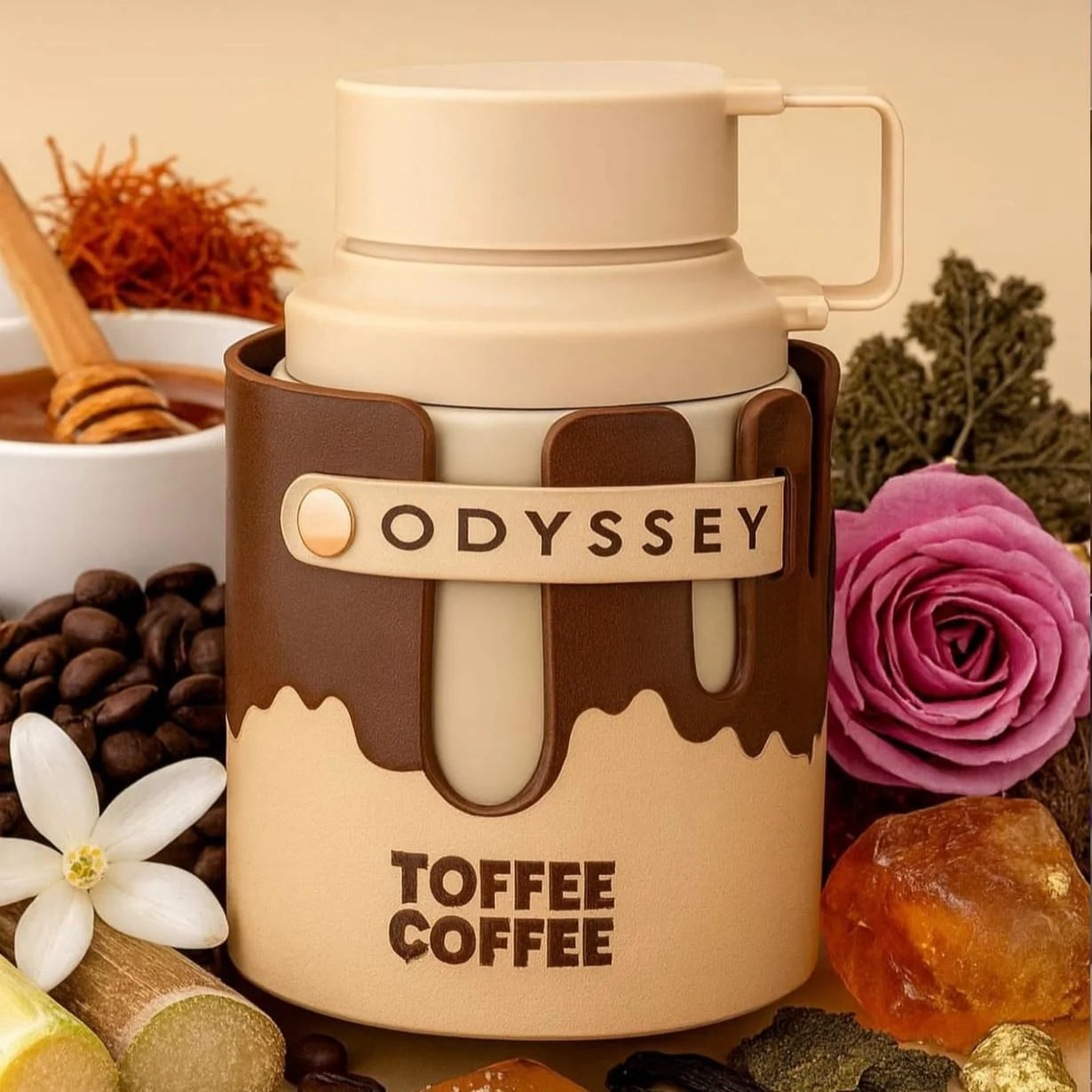 Eau de Parfum Odyssey Toffe Coffe 100 ml, Perfume Árabe  de Larga Duración para Hombre y Mujer
