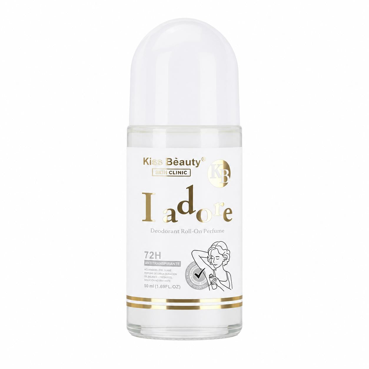 Desodorante Roll-On Perfumado 72H para Mujer. Inspirado en Perfumes de Moda.
