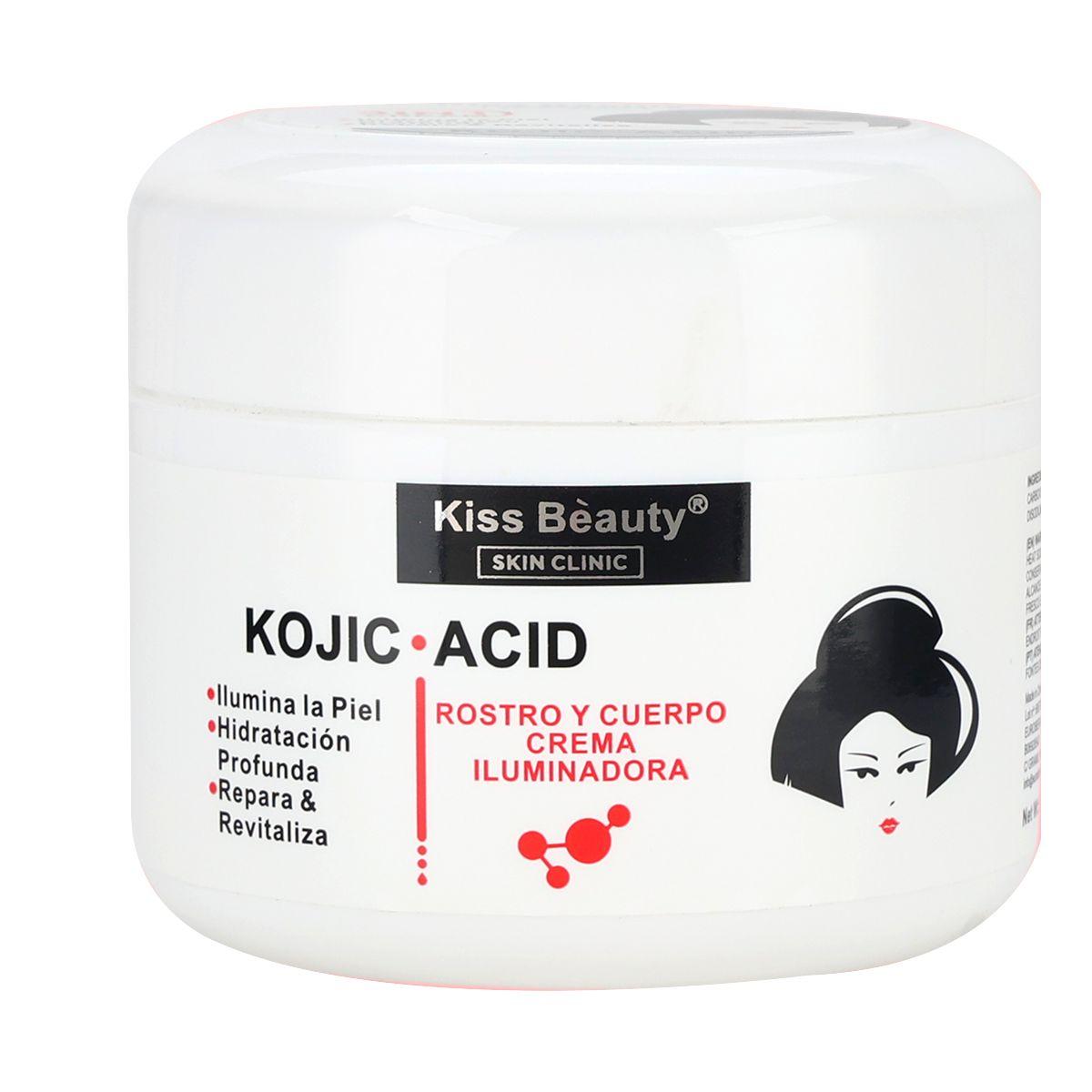 Skin Care Línea Coreana con Ácido Kójico (KOJIC ACID) , Función Despigmentante p - Crema Iluminadora Cara y Cuerpo