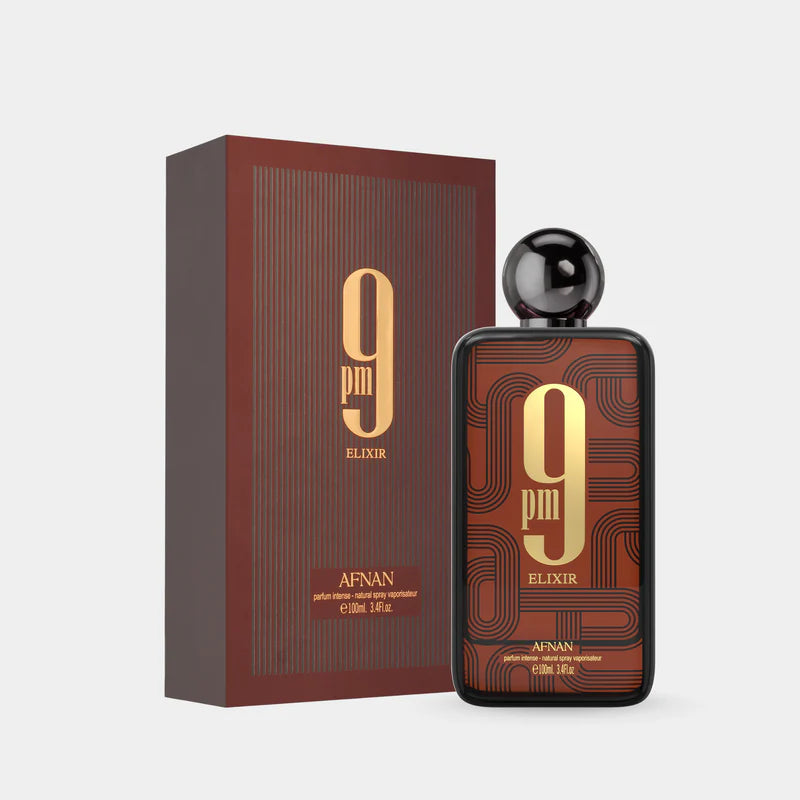 9 Pm Elixir Eau de Parfum 100 ml. Perfume para Hombre. Larga Duración