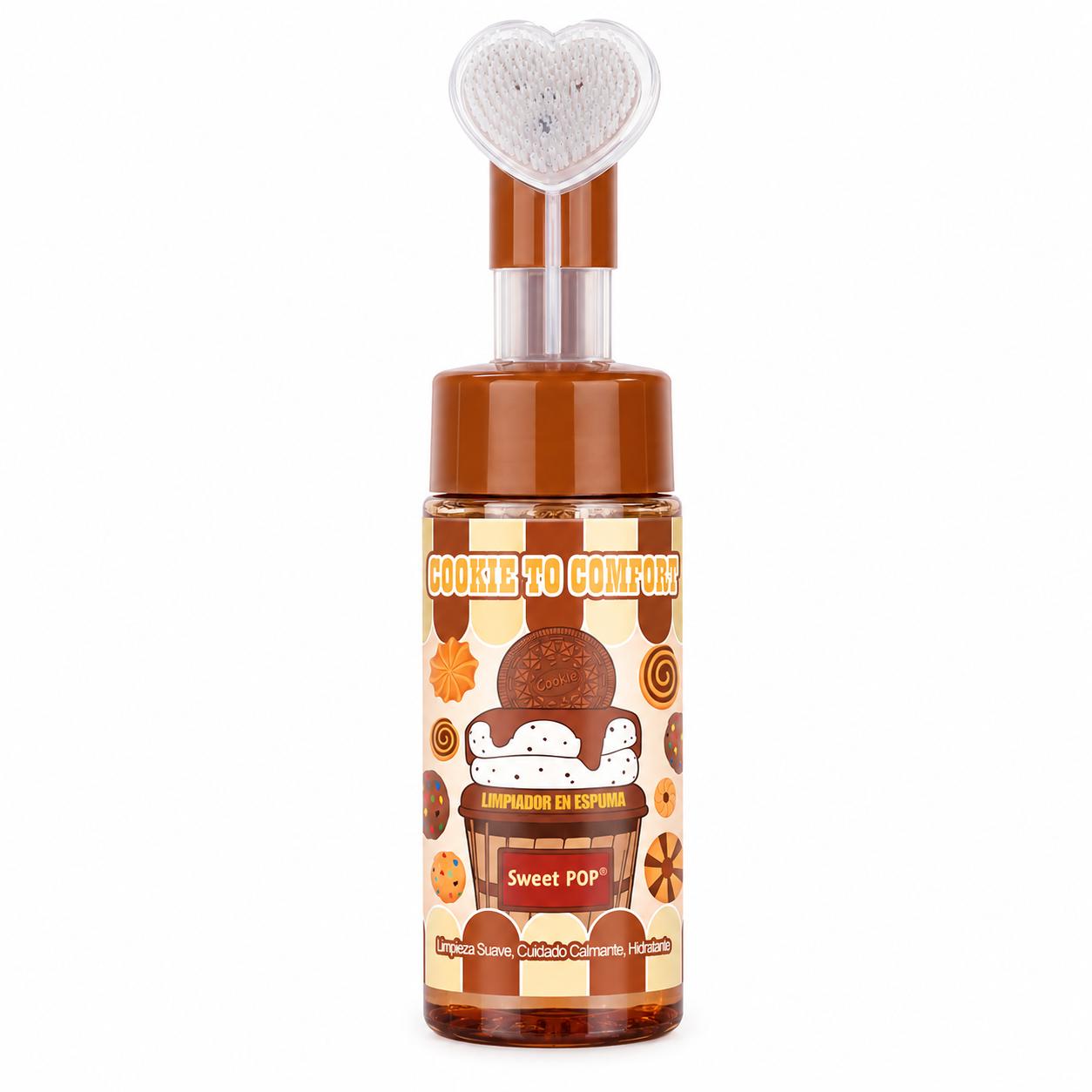 Serie Cookie to Comfort, Cuidado de Piel, Línea Comfort. Limpiador Facial, Bruma - Limpiador Espumoso 