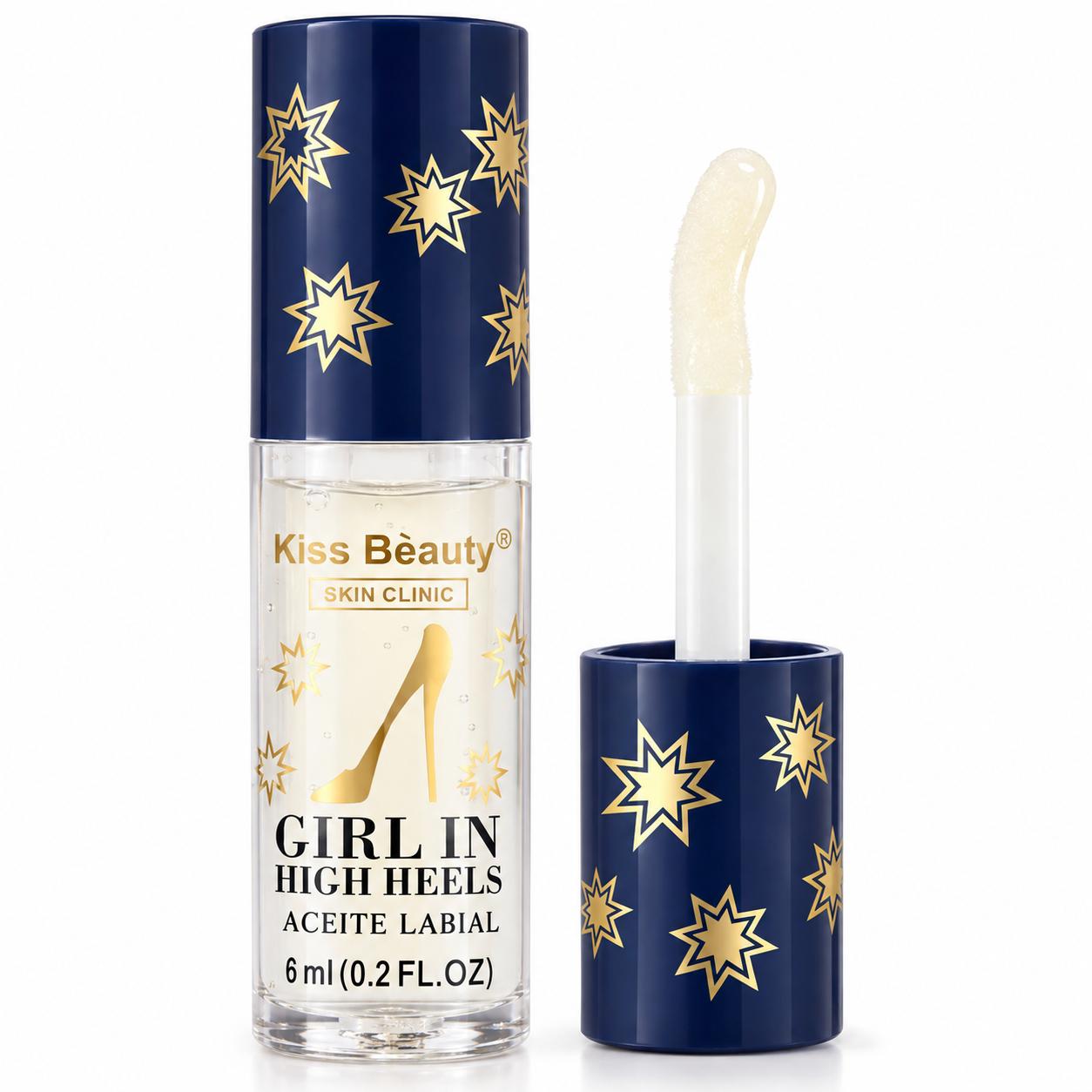 Serie Girl in High Heels – Colección de Cuidado Corporal, Capilar y Labial, Gel  - Lip Oil