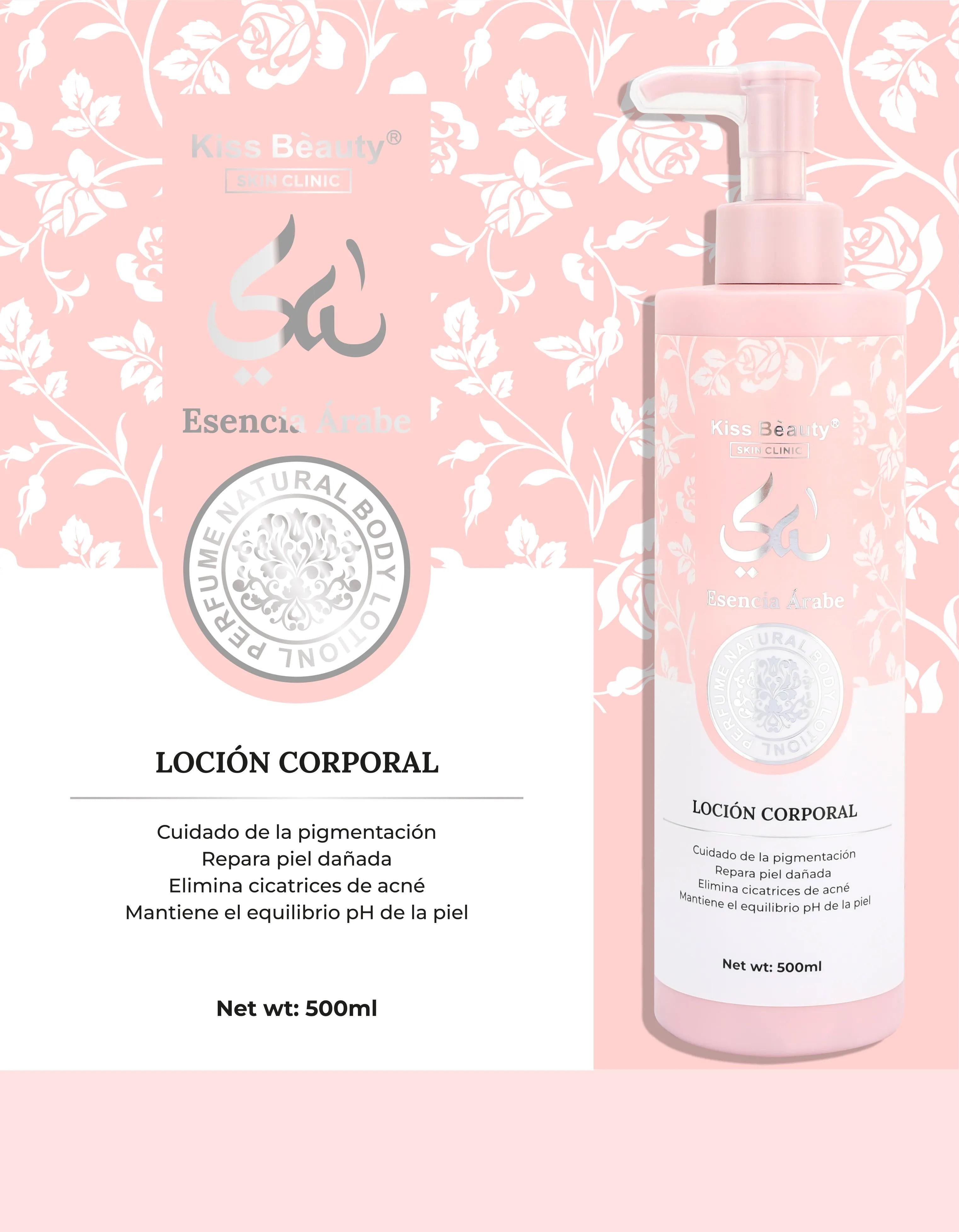 COLECCIÓN Esencia Árabe , Gama Completa de Skincare, Mascarilla Facial, Limpiador Facial, Gel de Ducha, Loción Corporal 