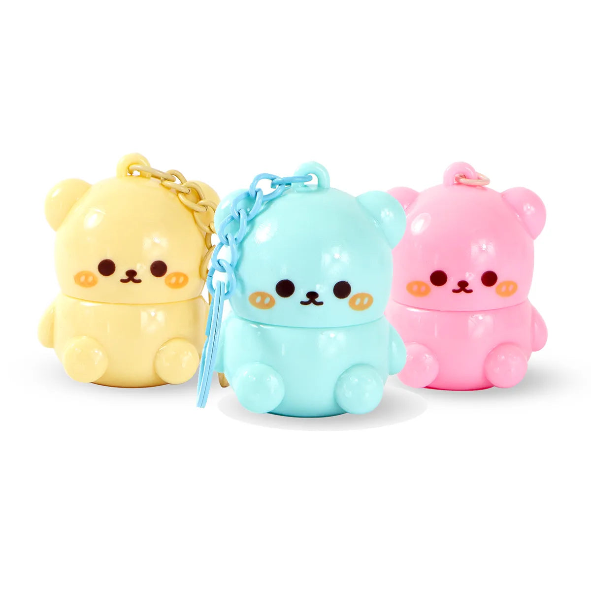 Bear Lip Balm Formato Osito LLavero