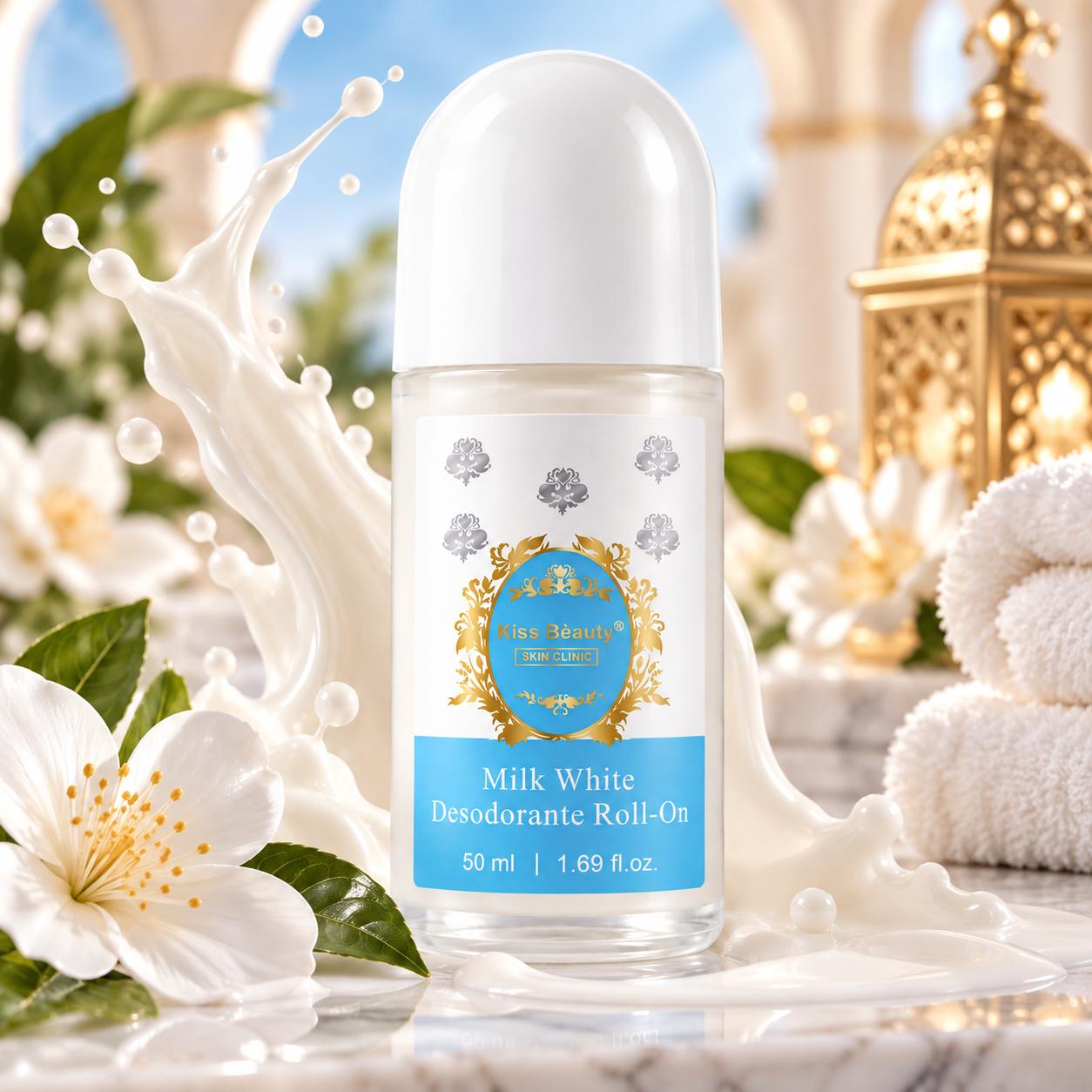 COLECCIÓN  MILK WHITE, Gama Completa de Skincare, Mascarilla Facial, Limpiador Facial, Gel de Ducha, Loción Corporal , S
