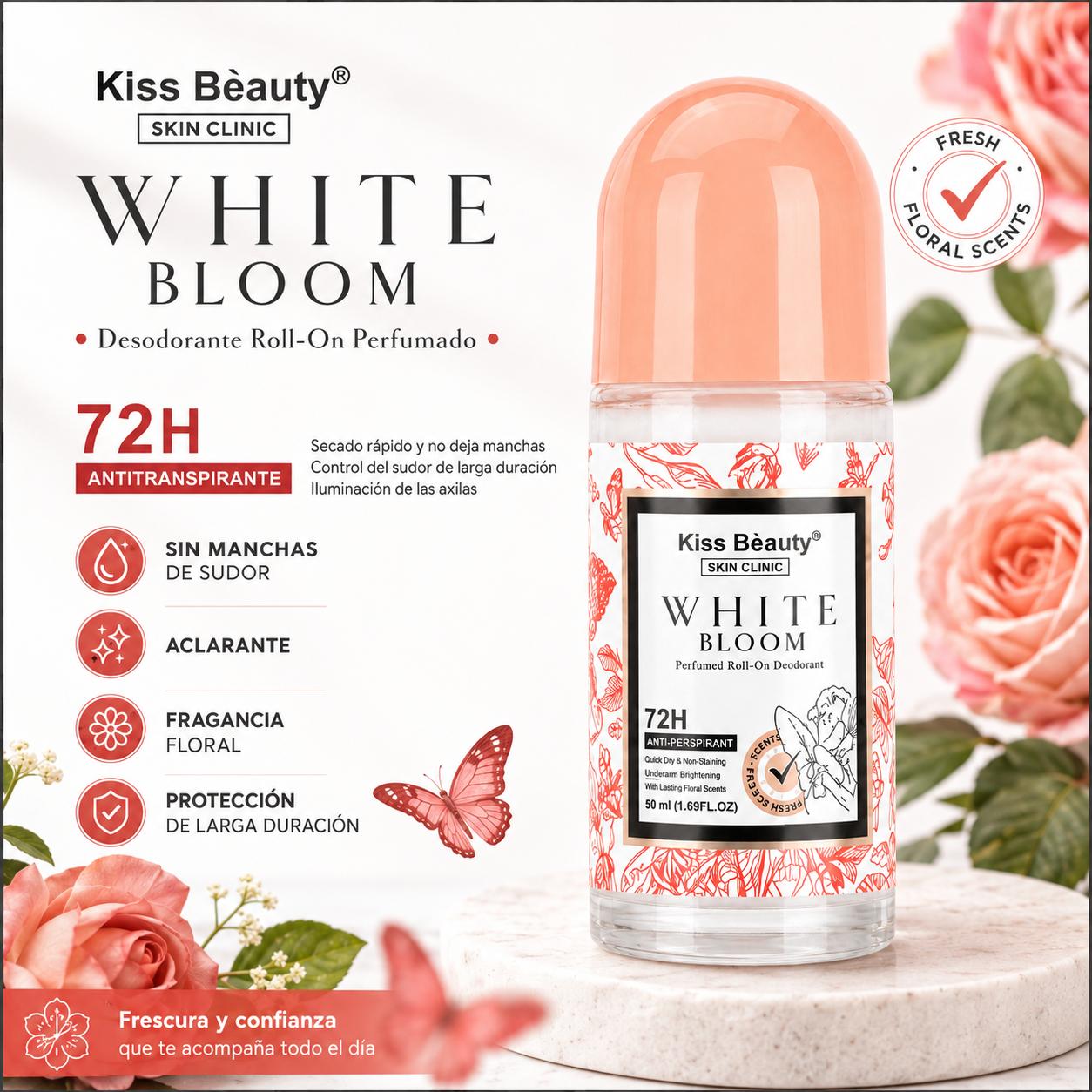 Desodorante Roll-On Perfumado 72H para Mujer. Inspirado en Perfumes de Moda.