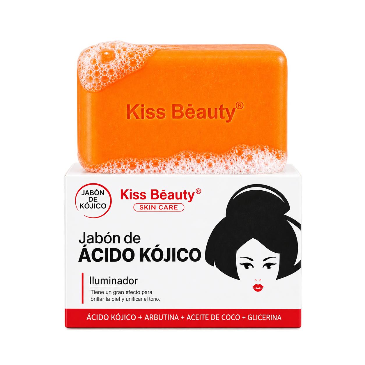 Jabón Kojic Acid Facial y Corporal con Ácido Kójico, Antimancha, Iluminador, Lim - Kojic