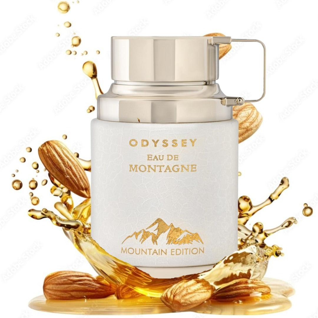 Odyssey Eau de Montagne Armaf para Hombres y Mujeres, Perfume Árabe de Larga Duración, Eau de Parfum Unisex 100 ml.