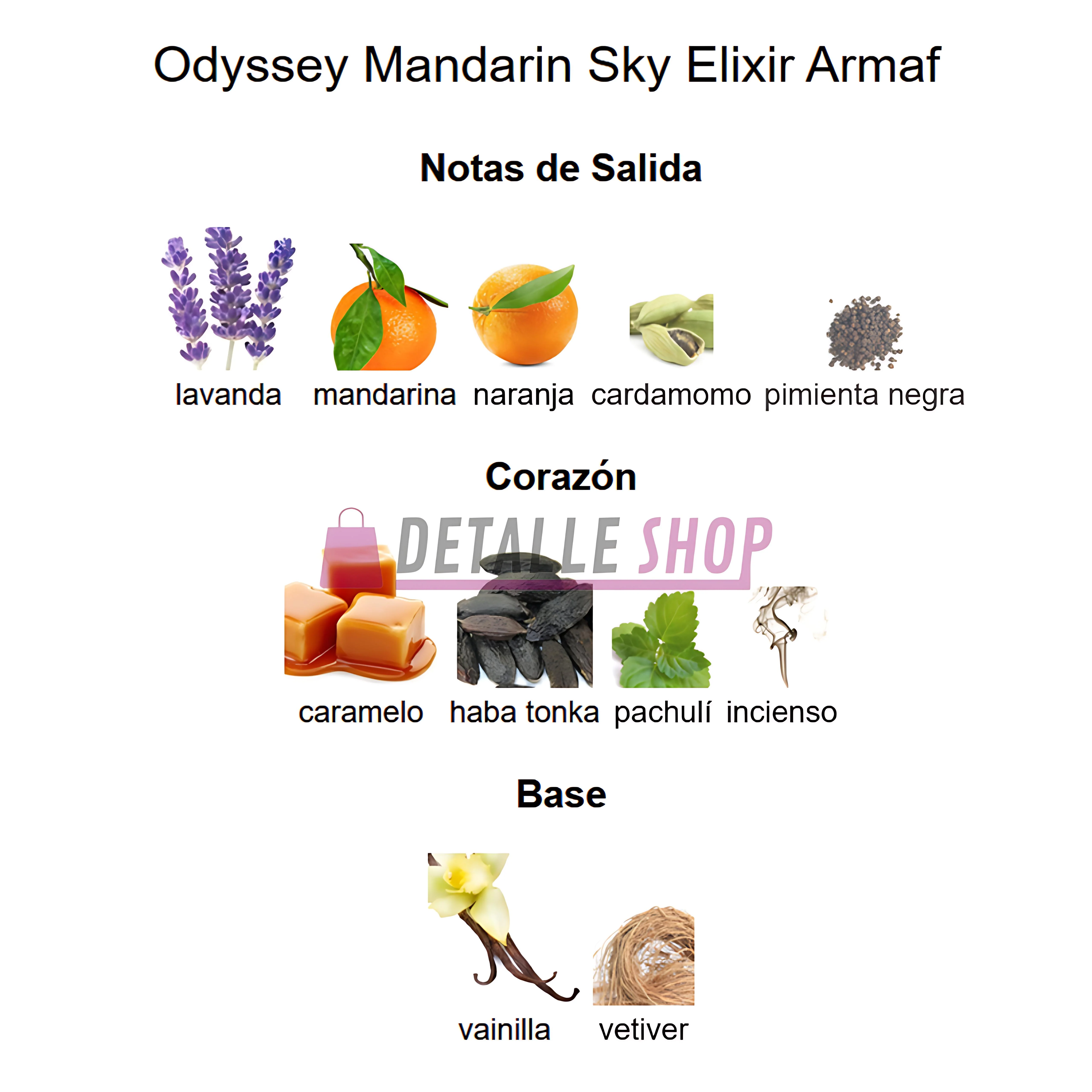 Odyssey Mandarin Sky Elixir Armaf para Hombres y Mujeres, Perfume Árabe de Larga Duración Unisex, Eau de Parfum 100 ml para Hombre y Mujer.