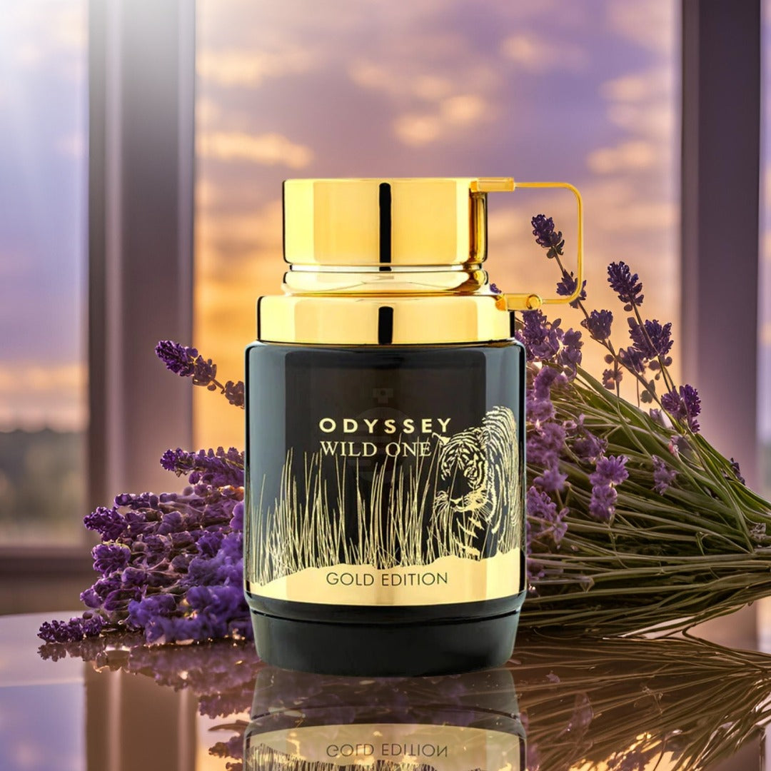Odyssey Wild One Gold Edition Armaf, Perfume Árabe de Larga Duración para Hombres, Eau de Parfum 100 ml.