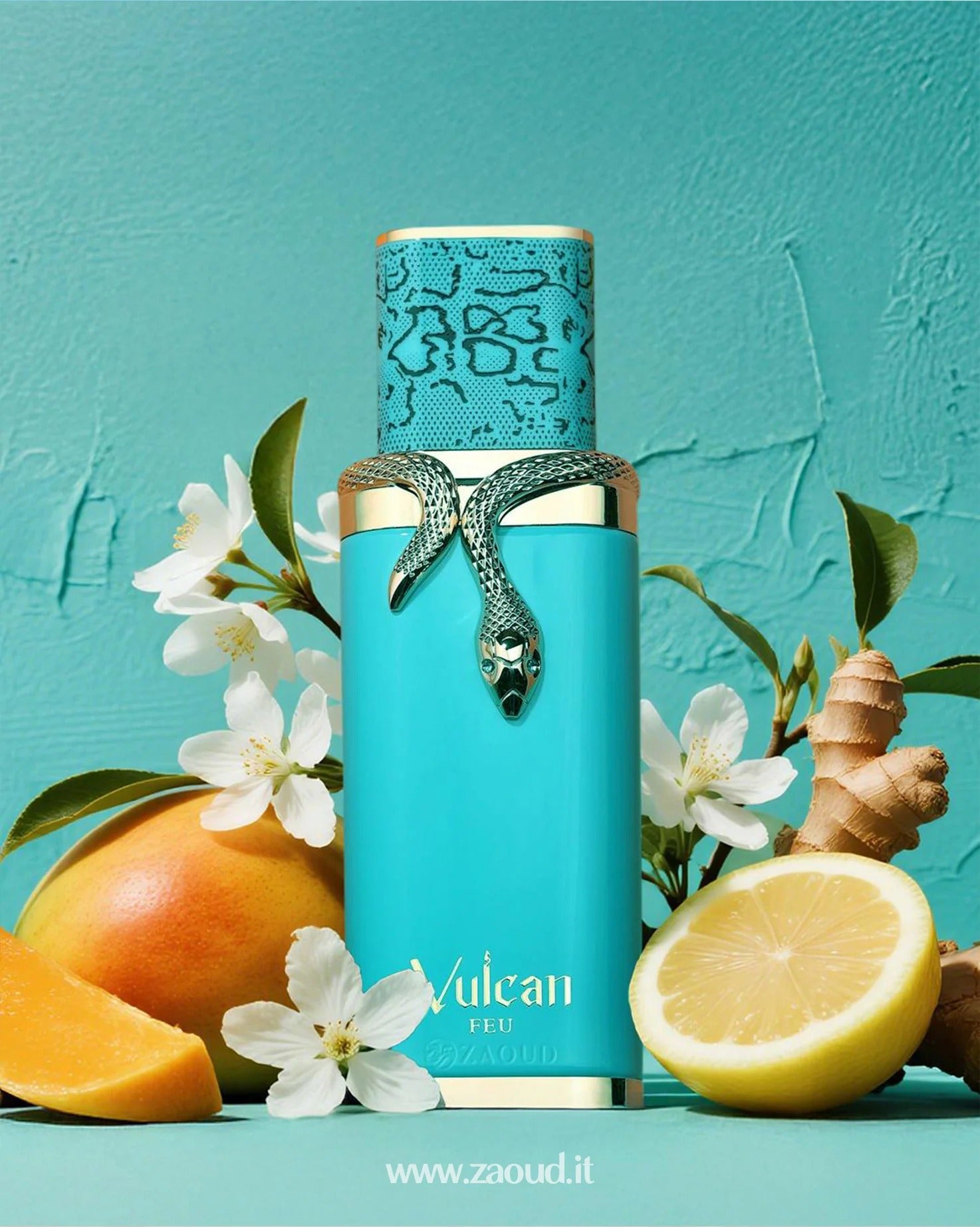 Vulcan Feu French Avenue para Hombres y Mujeres, Eau de Parfum Unisex, Perfume Árabe de Larga Duración 100 ml.
