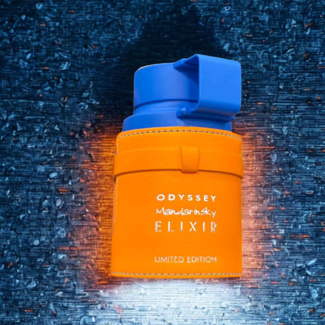 Odyssey Mandarin Sky Elixir Armaf para Hombres y Mujeres, Perfume Árabe de Larga Duración Unisex, Eau de Parfum 100 ml para Hombre y Mujer.