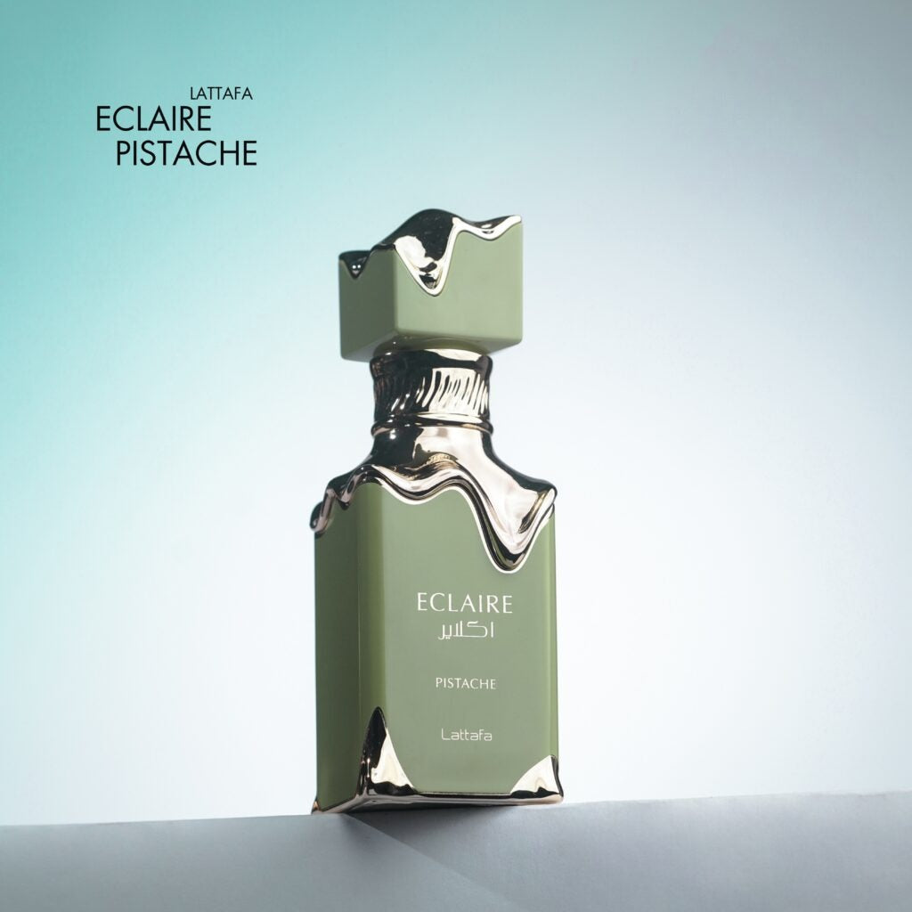 Eclaire Pistache Lattafa Perfumes para Hombres y Mujeres, Eau de Pafum 100 ml, Perfume Árabe de Larga Duración.