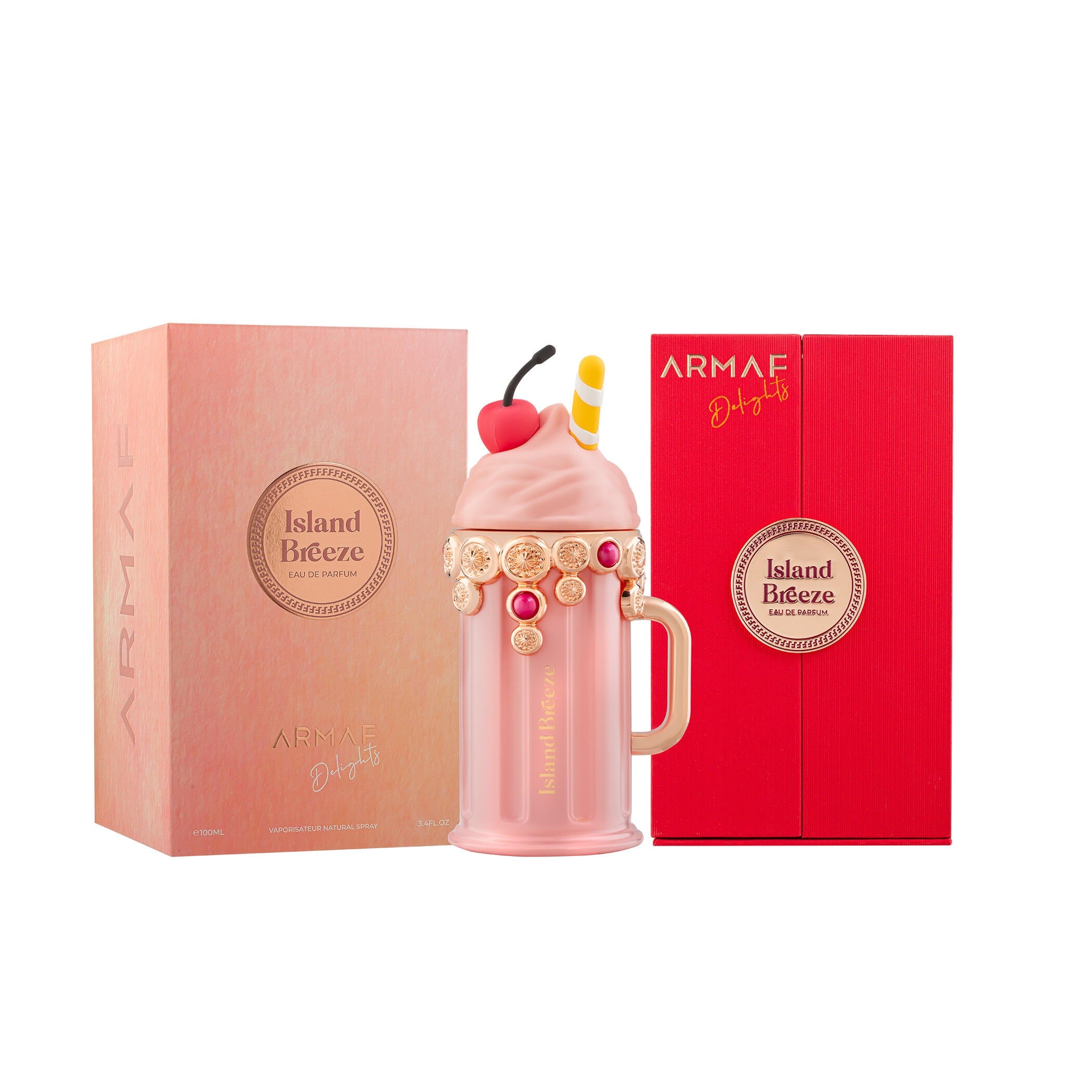 Island Breeze Armaf para Hombre y Mujeres, Eau de Parfum 100 ml, Perfume Árabe Unisex Larga Duración