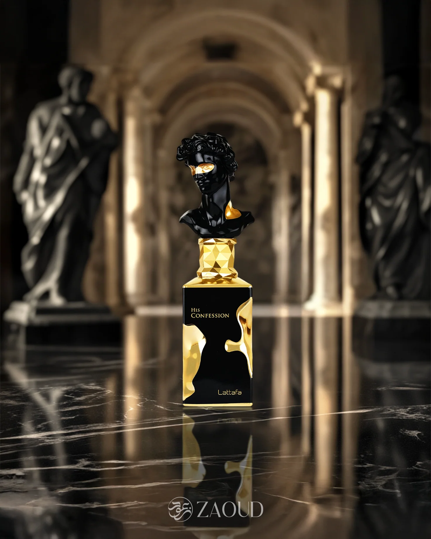 His Confession Lattafa Perfumes para Hombres, Eau de Parfum 100 ml, Perfume Árabe de Larga Duración.