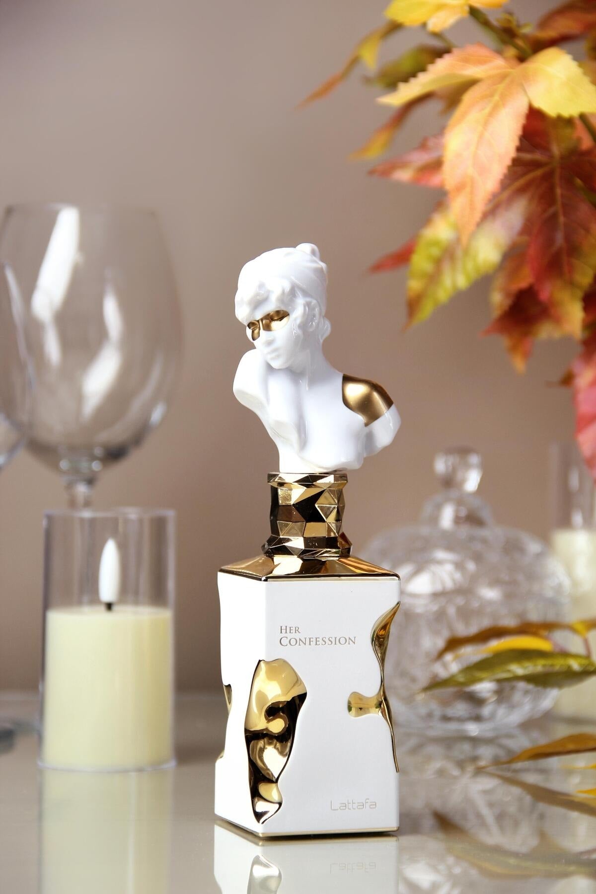 Her Confession Lattafa Perfumes para Mujeres, Eau de Parfum 100 ml, Perfume Árabe de Larga Duración.