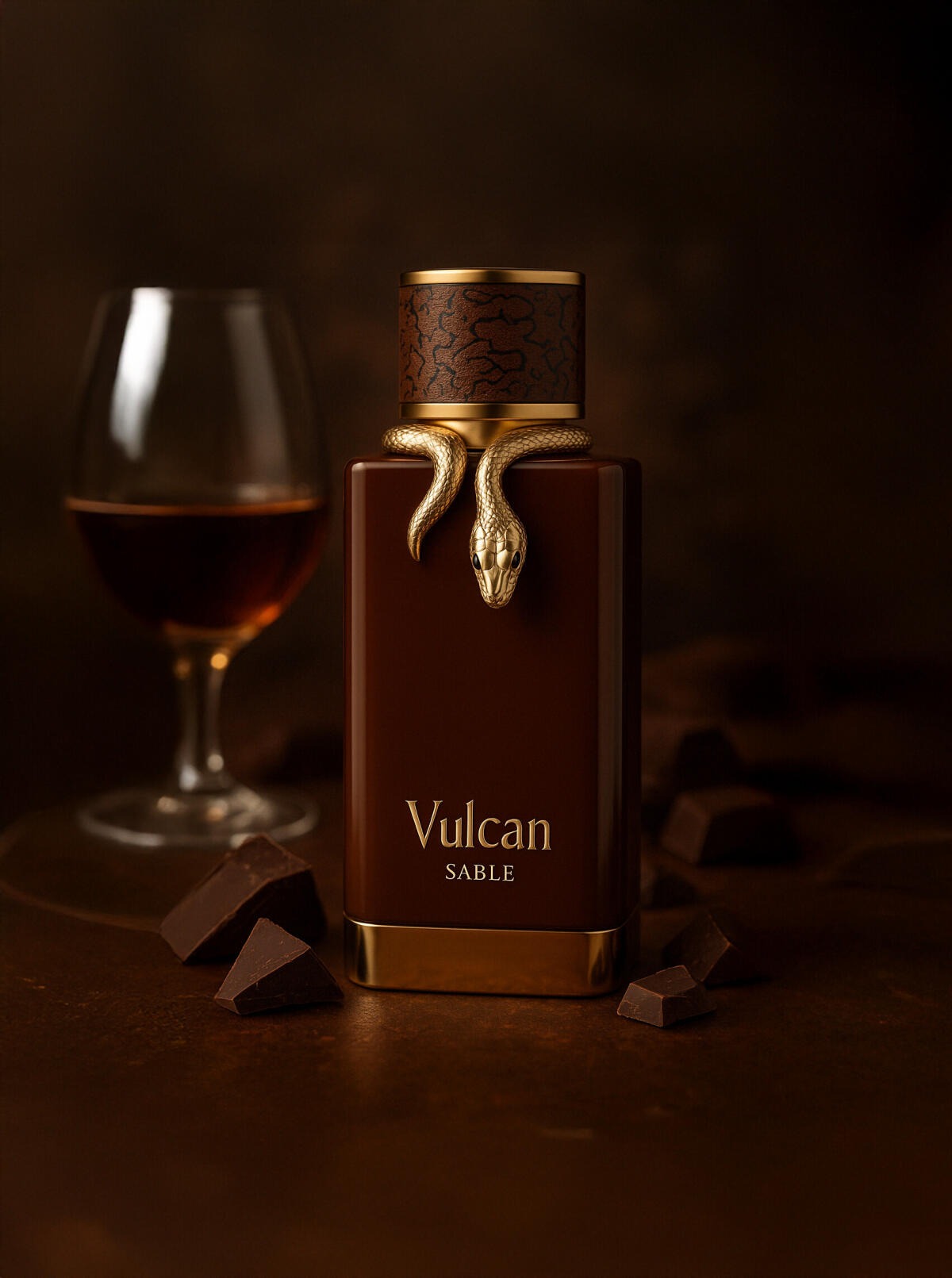 Vulcan Sable French Avenue para Hombres y Mujeres, Eau de Parfum Unisex 100 ml, Perfume Árabe Larga Duración.