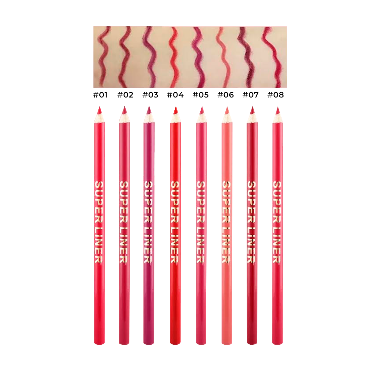 Lápiz Perfilador Labial Color Duradero