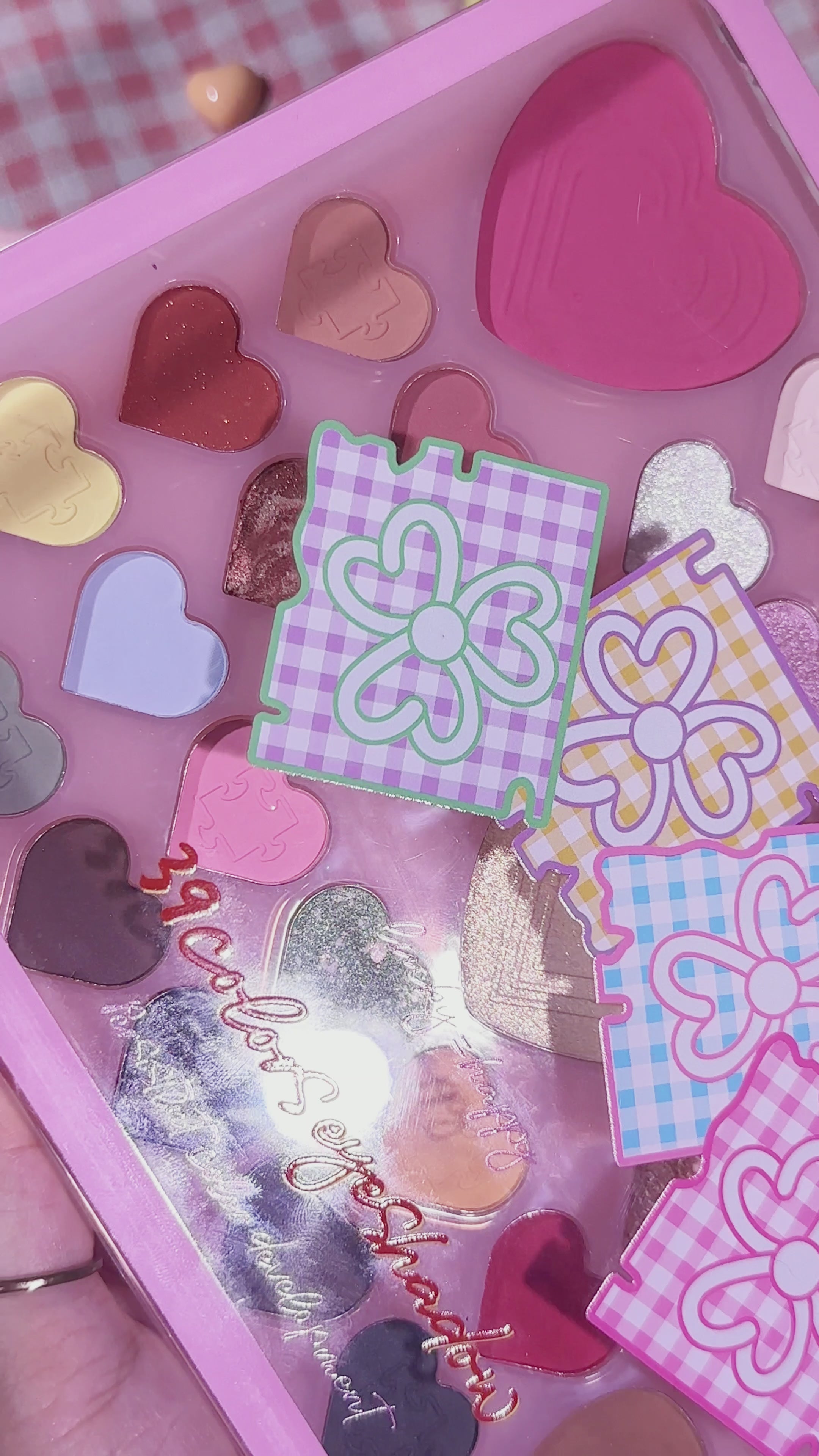 Paleta de Sombras de Ojos Heart Puzzle de 39 colores