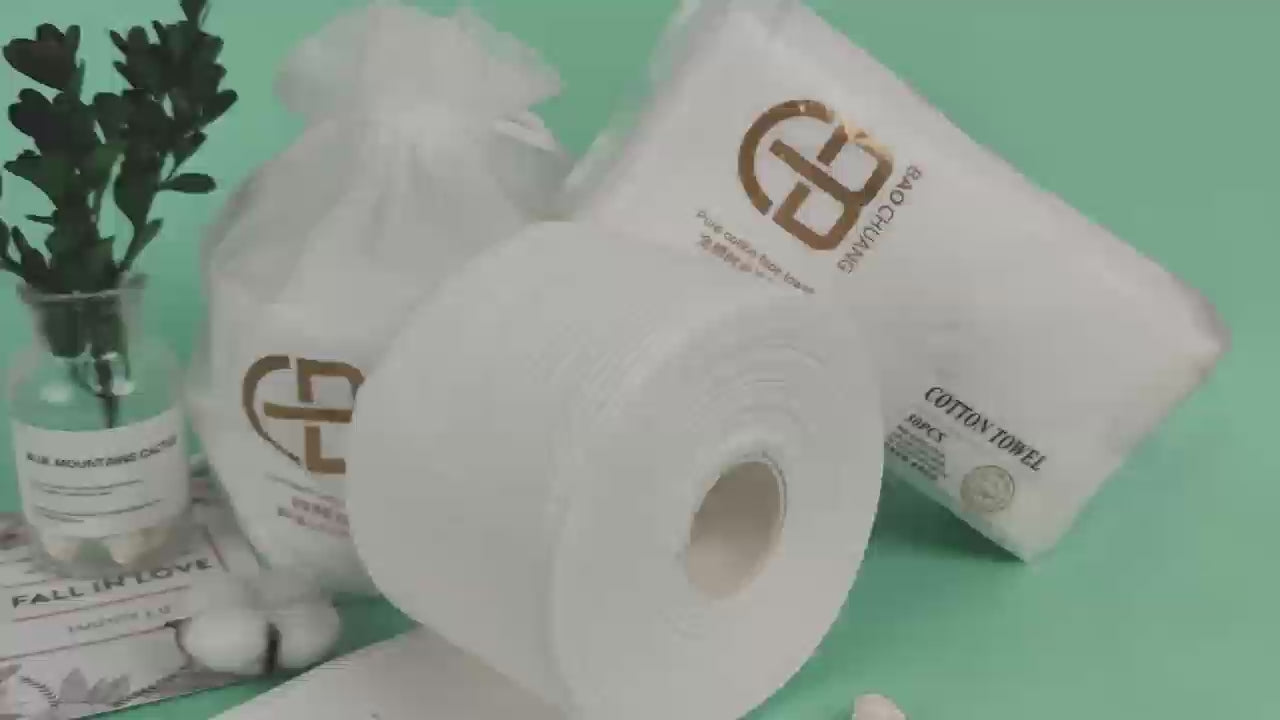 Toallitas Faciales Desechables 100%  Algodón- Perfectas para Limpieza, Cuidado de la Piel y Desmaquillado, Adecuadas para Pieles Sensibles -Toallas Desechables Cara