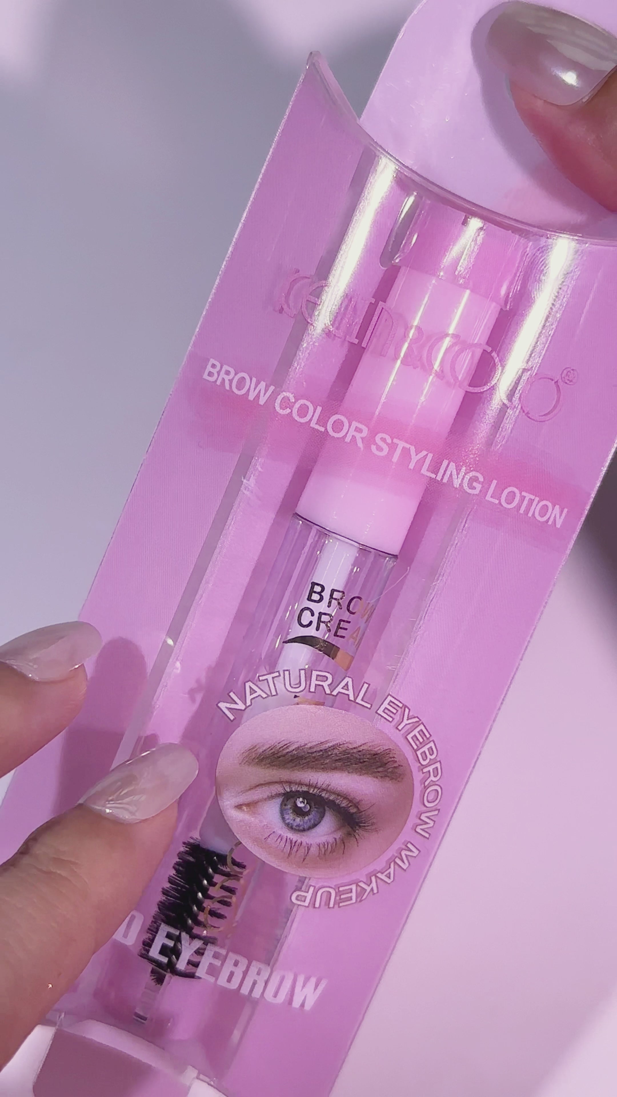 Gel Transparente Natural para Cejas