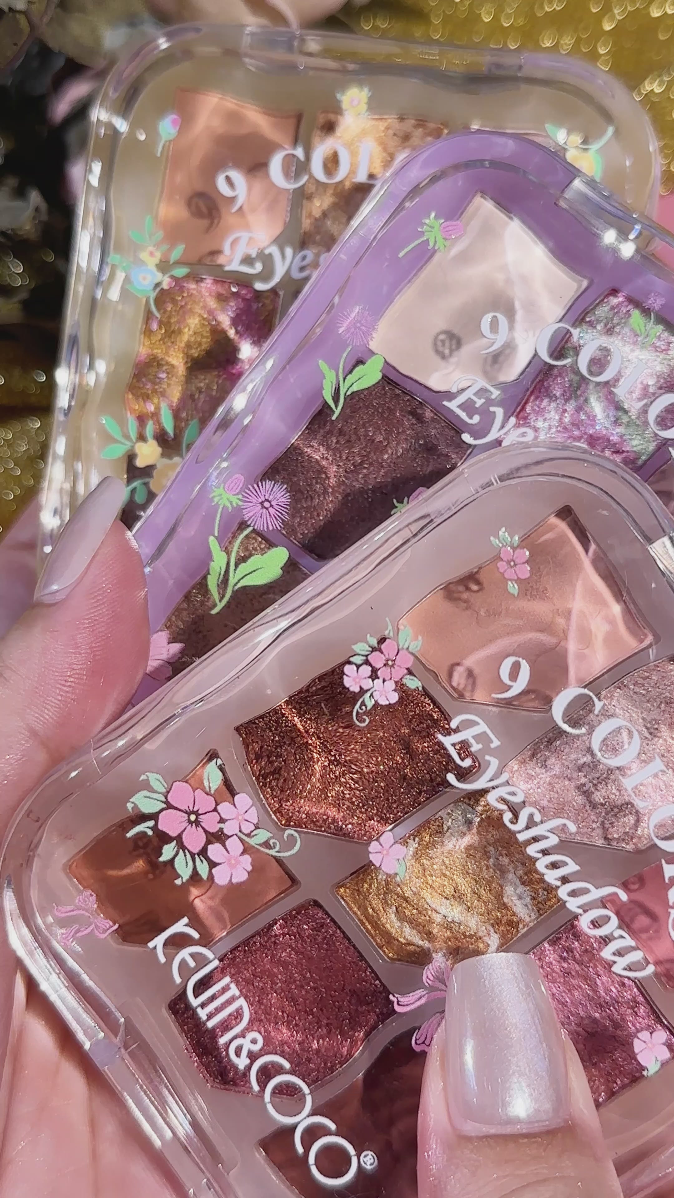 Paleta de Sombras de Ojos Gentle Bloom de 9 tonos