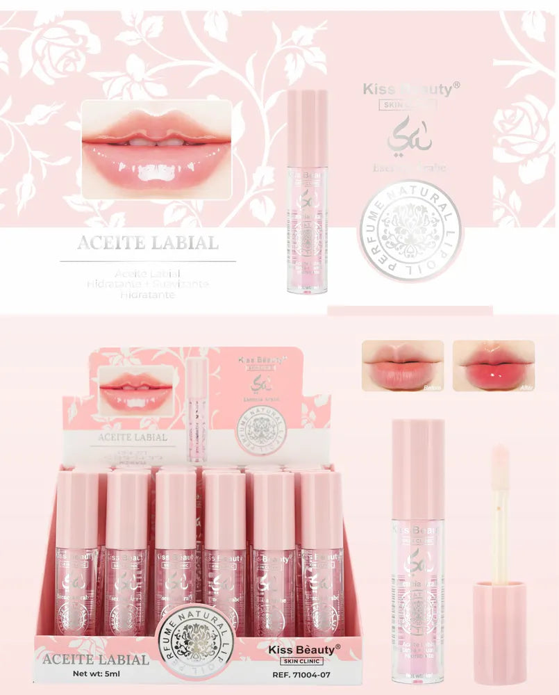 Aceite Labial Esencia Árabe . Ambientado en Perfume Yara.
