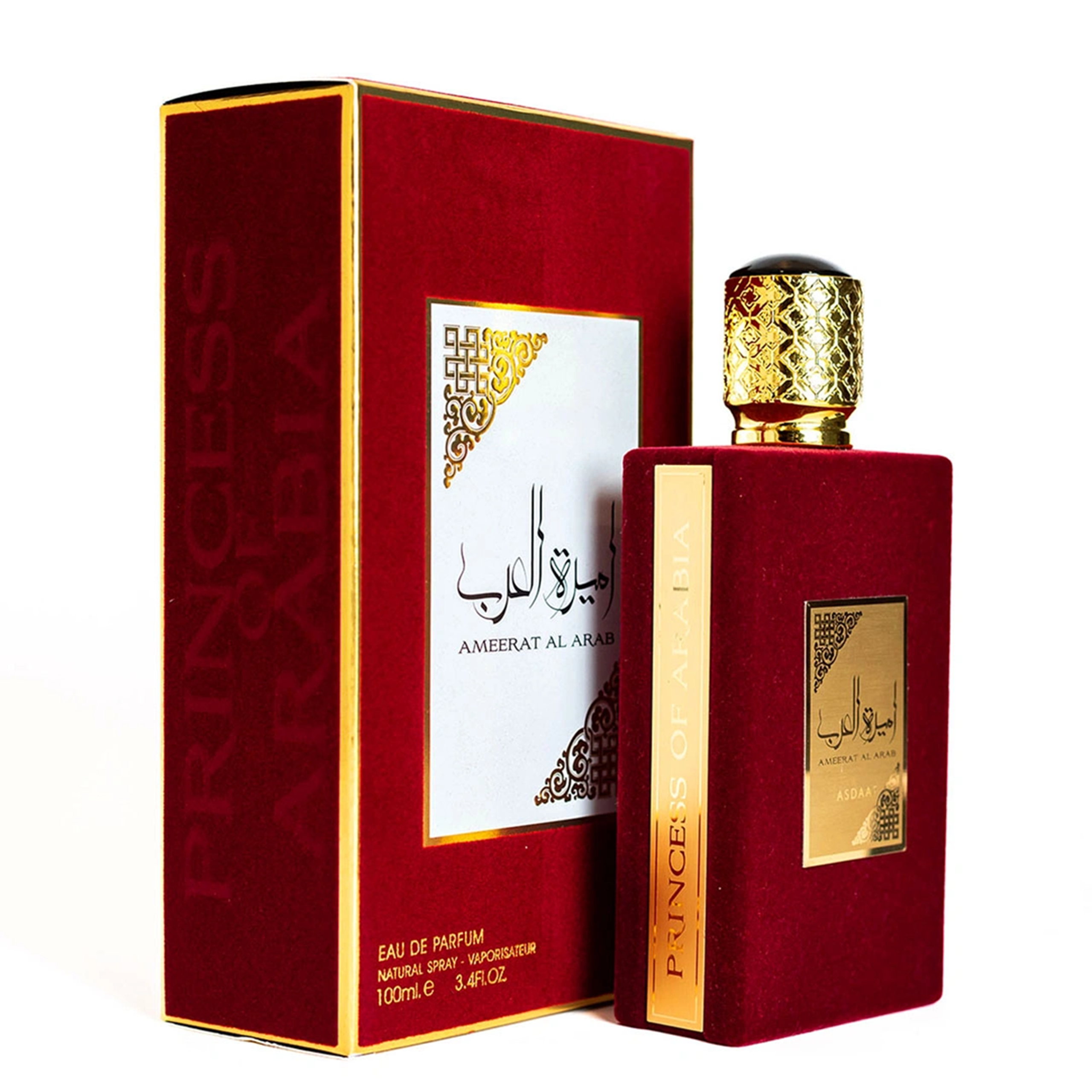 Ameerat al Arab Eau de Parfum  Asdaaf Princesa de Lattafa, Perfume Árabe Mujer de Larga Duración. Eau de Parfum .
