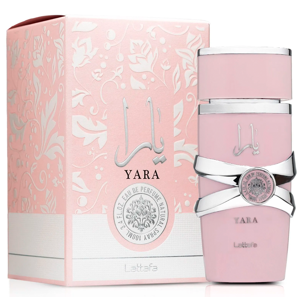 Pack de Lattafa de Yara Rosa, Yara Moi, Yara Tous y Yara Candy. 25 ml x 4 unidades.